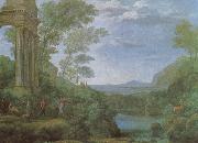 Claude Lorrain Ascanius shooting the stag of sylvia oil painting reproduction